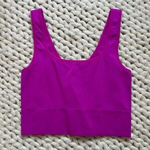 Athleta Aurora Scoop Crop Tank Camisole | large